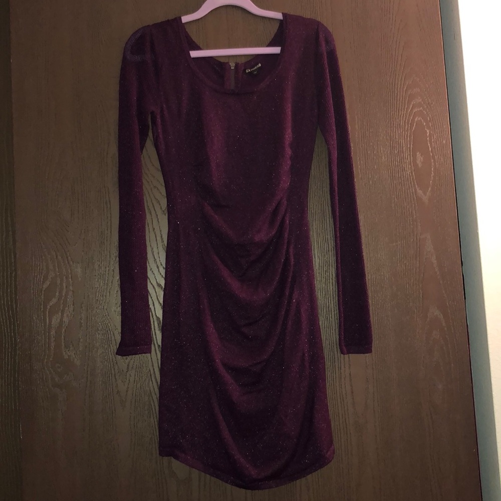 🌸Express Metallic Sweater Dress